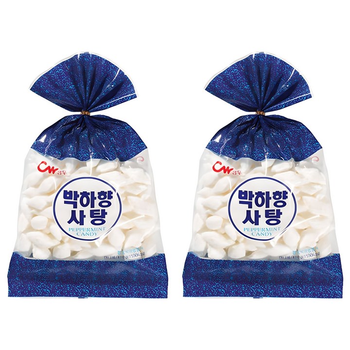 청우식품 박하향 사탕, 410g, 2개
