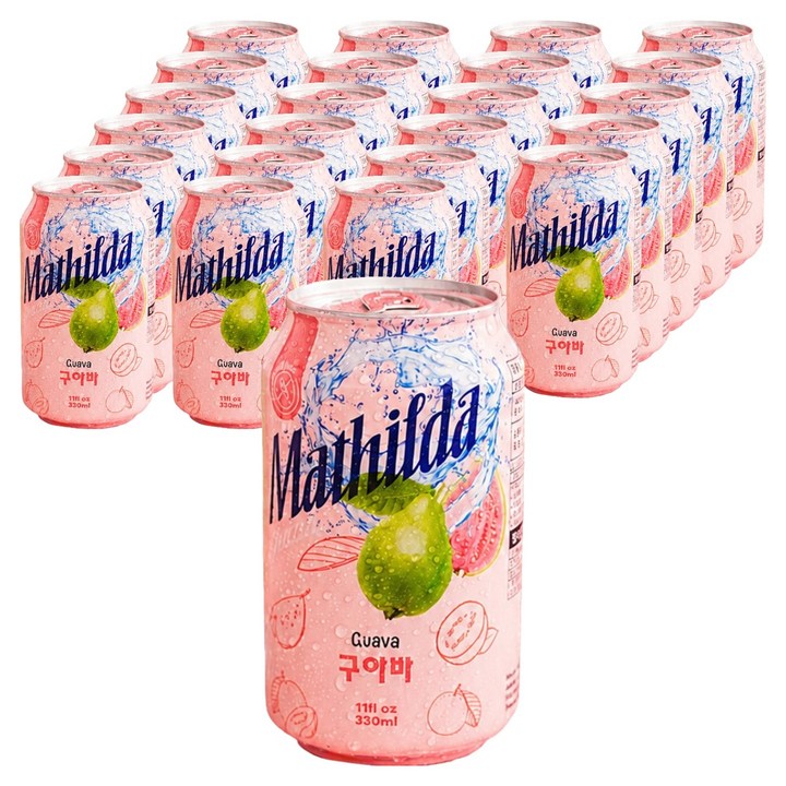 Mathilda 구아바주스, 330ml, 24개