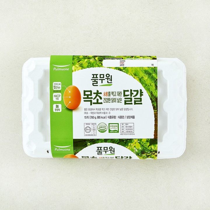 풀무원 1+등급 무항생제 목초란, 15구, 1개