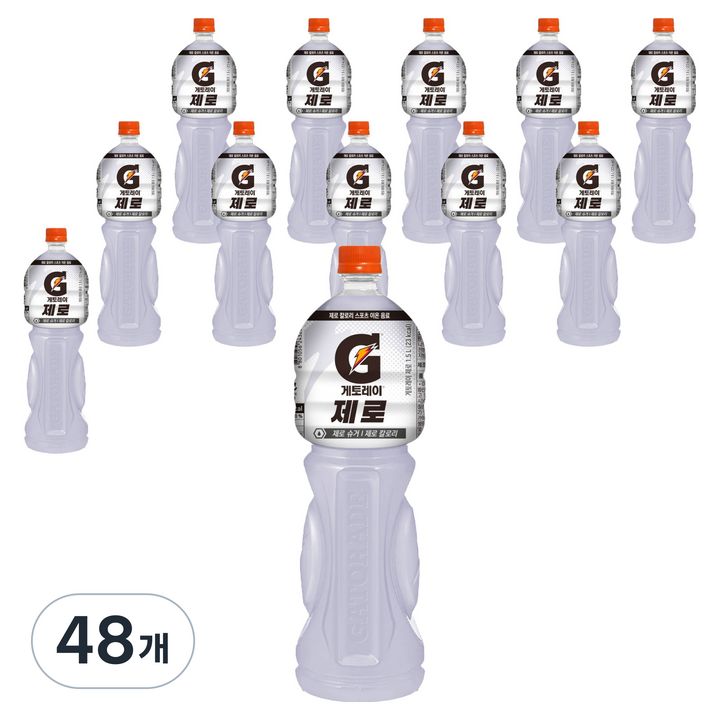 게토레이 제로, 1.5L, 48개