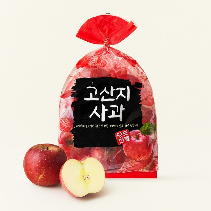 다조은 고산지 사과 소과 8-9입, 1.5kg, 1개