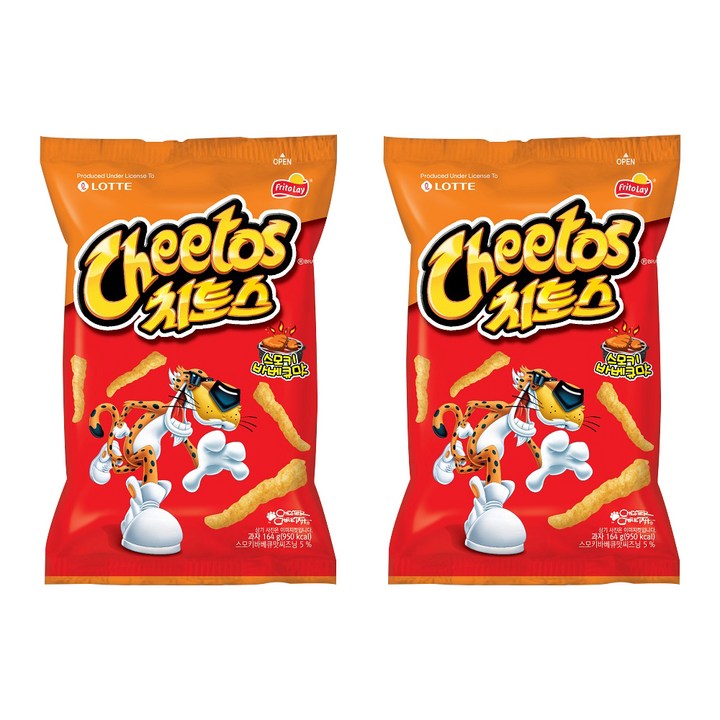 치토스 바베큐맛, 164g, 2개