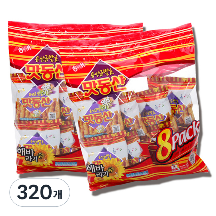 해태제과 맛동산, 38g, 320개