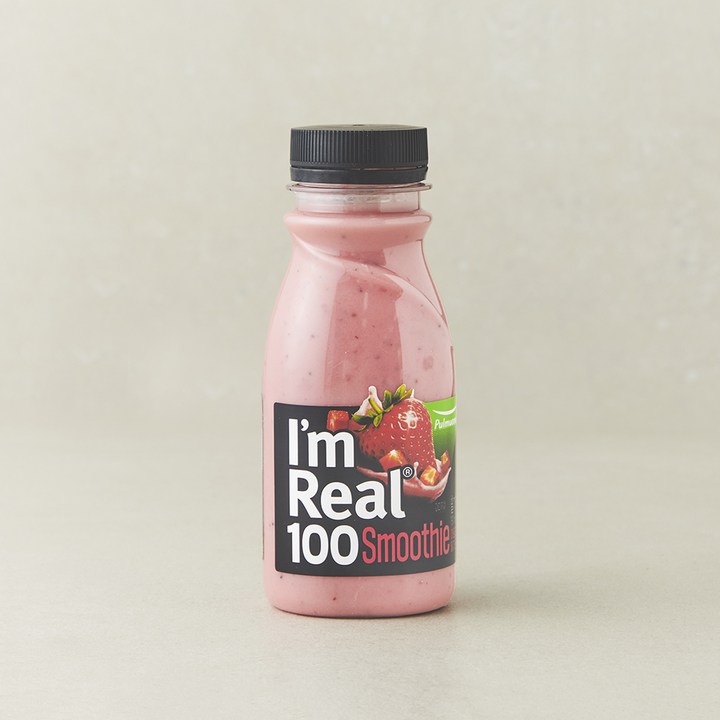 풀무원 아임리얼100 딸기 스무디, 1개, 190ml
