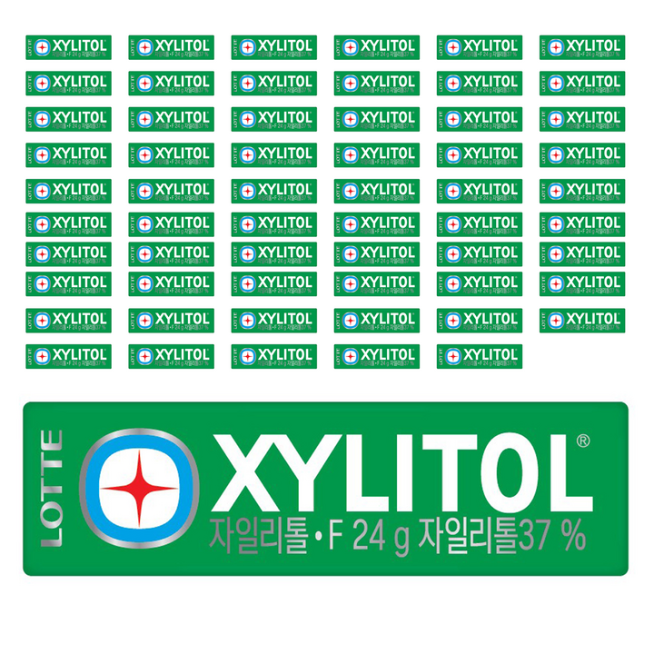 롯데자일리톨 에프, 24g, 60개