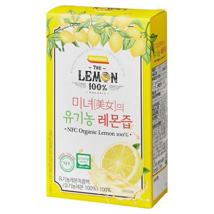 로지나 미녀의 레몬즙 14p, 280g, 1개