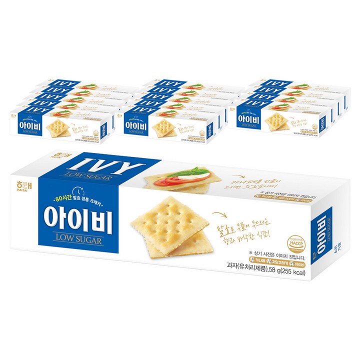 해태제과 아이비, 58g, 15개