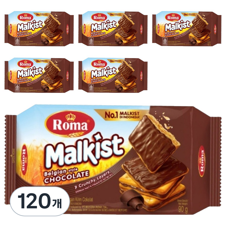 로마말키스트 초코크래커, 120개, 90g