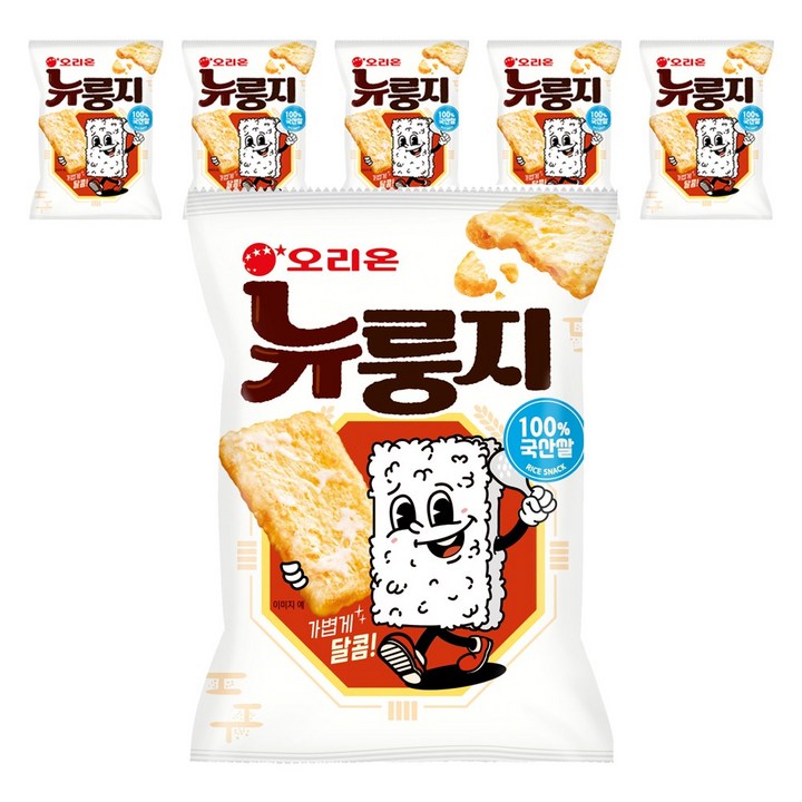 오리온 뉴룽지, 75g, 6개