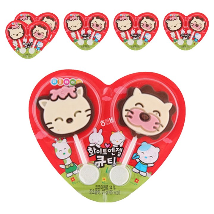 해태제과 화이트엔젤큐티, 27g, 6개