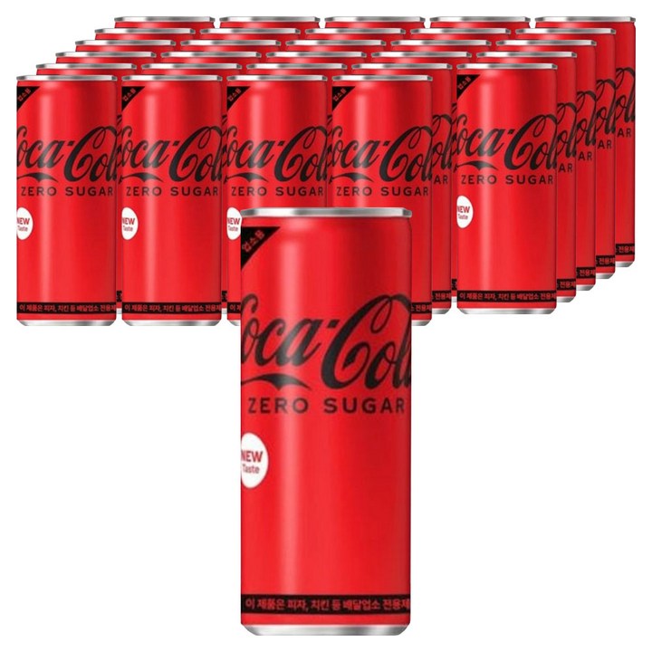 코카콜라 제로 캔, 40개, 245ml