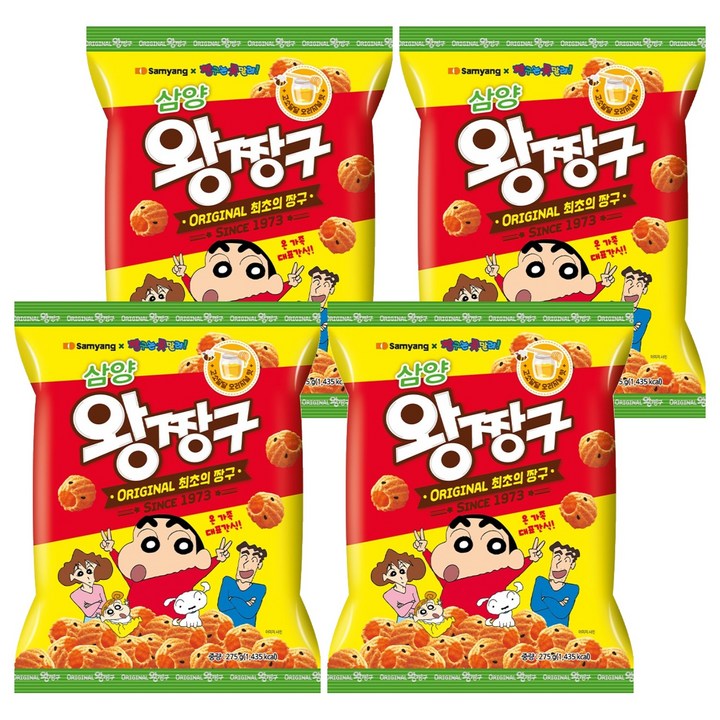 삼양 왕짱구, 275g, 4개