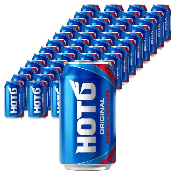 핫식스 롯데칠성음료 에너지음료, 355ml, 48개