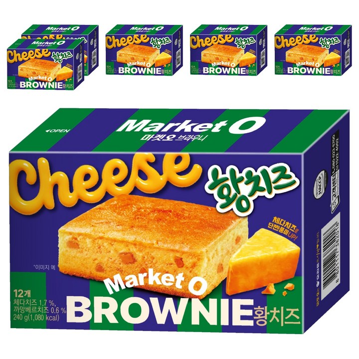 마켓오 황치즈 12p, 240g, 6개