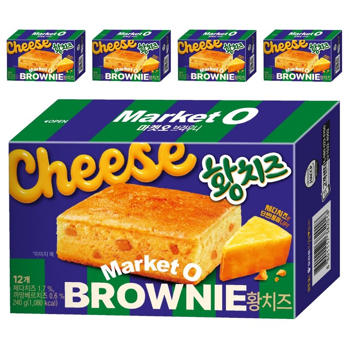 마켓오 황치즈 12p, 240g, 5개