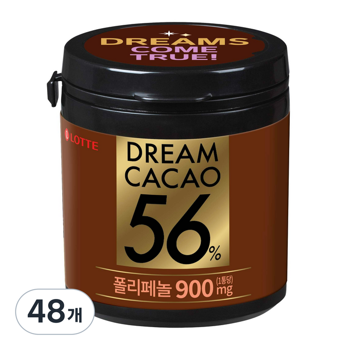 롯데웰푸드 드림카카오 56%, 86g, 48개
