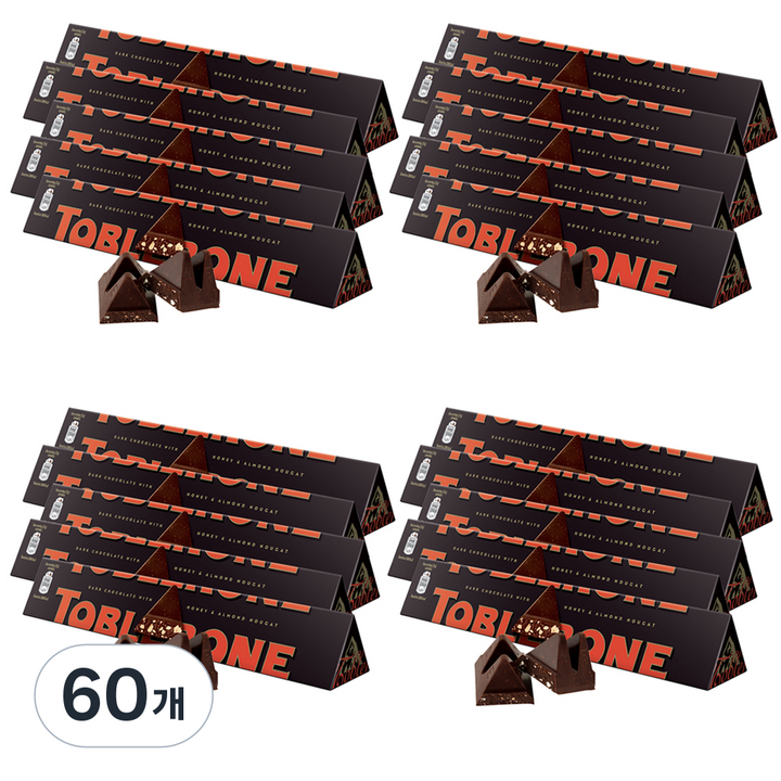 토블론 다크초콜렛, 100g, 60개