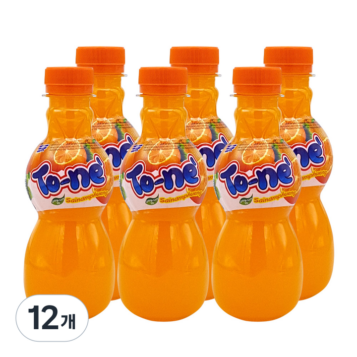 토네 오렌지 음료, 220ml, 12개