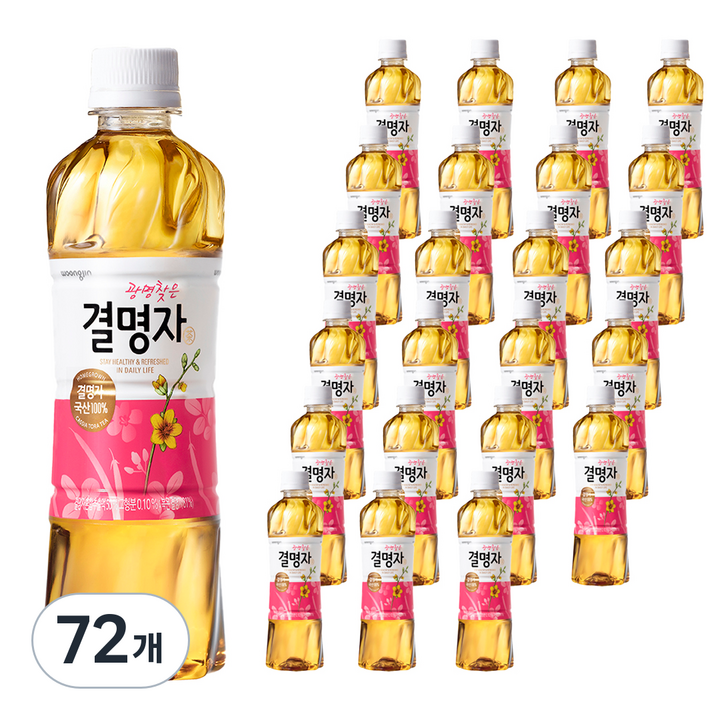 웅진 광명찾은 결명자차, 500ml, 72개