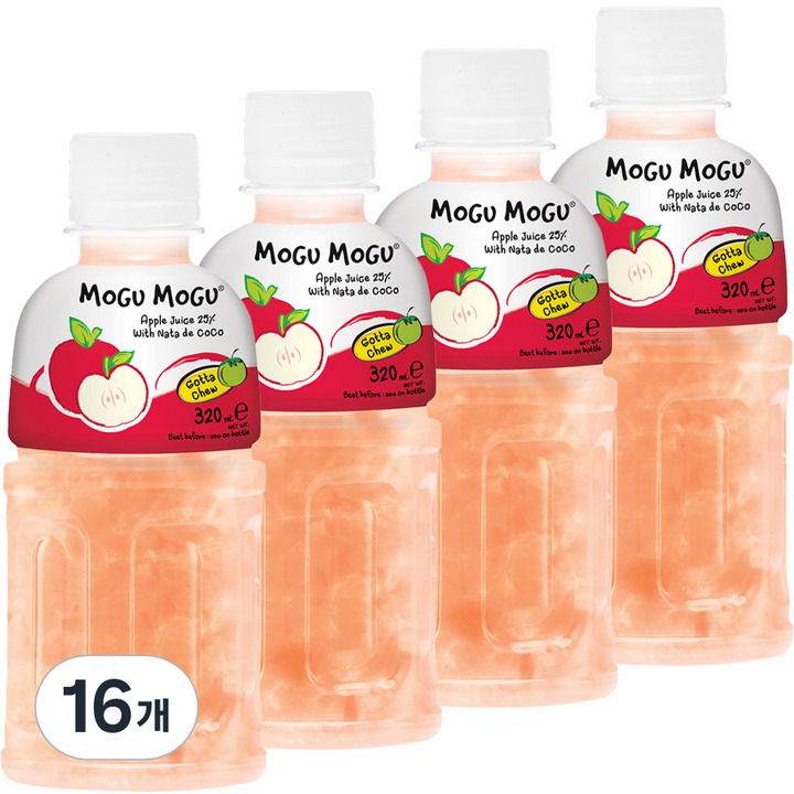 모구모구 사과맛, 16개, 320ml