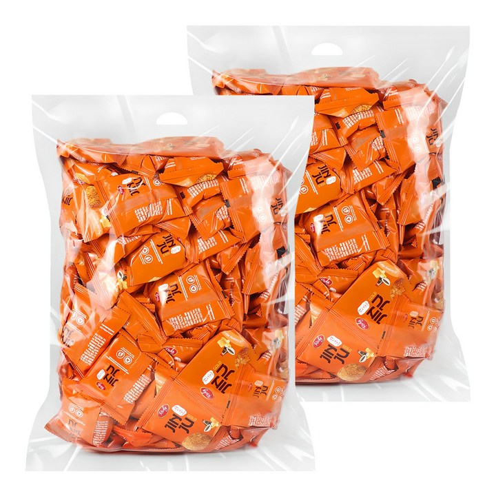 리키 진주 허니 쌀과자, 1kg, 2개