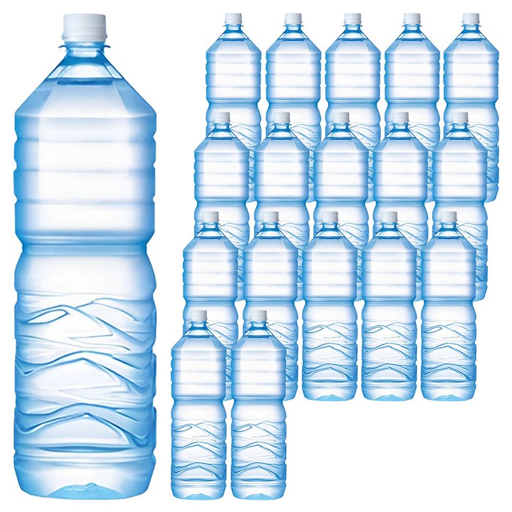 남양천연수 무라벨, 2L, 18개