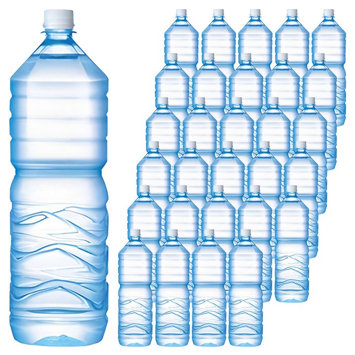남양천연수 무라벨, 2L, 30개