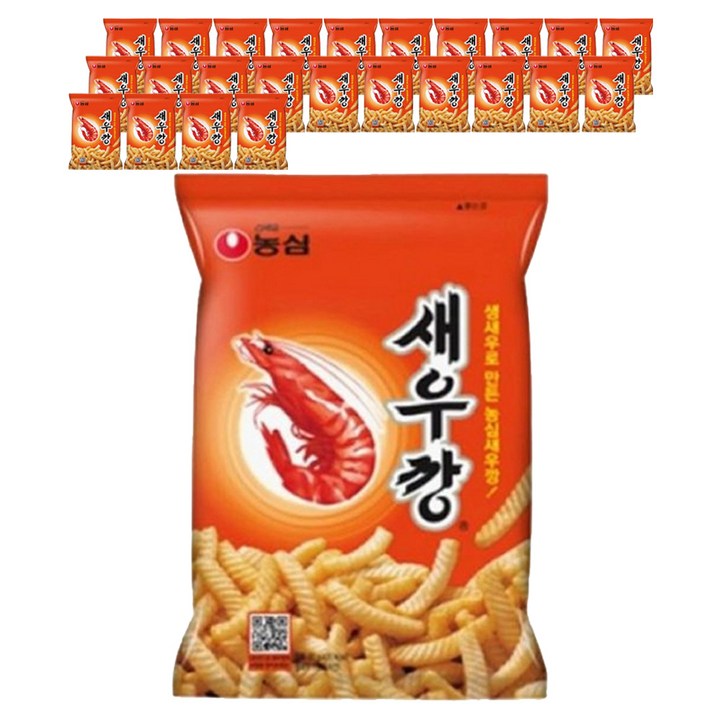 새우깡, 180g, 25개