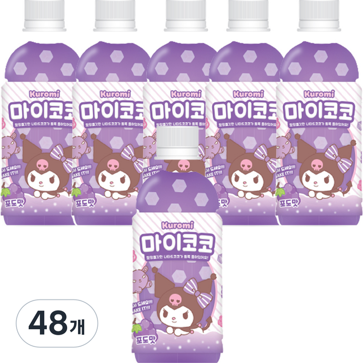 쿠로미 마이코코 포도맛, 48개, 340ml