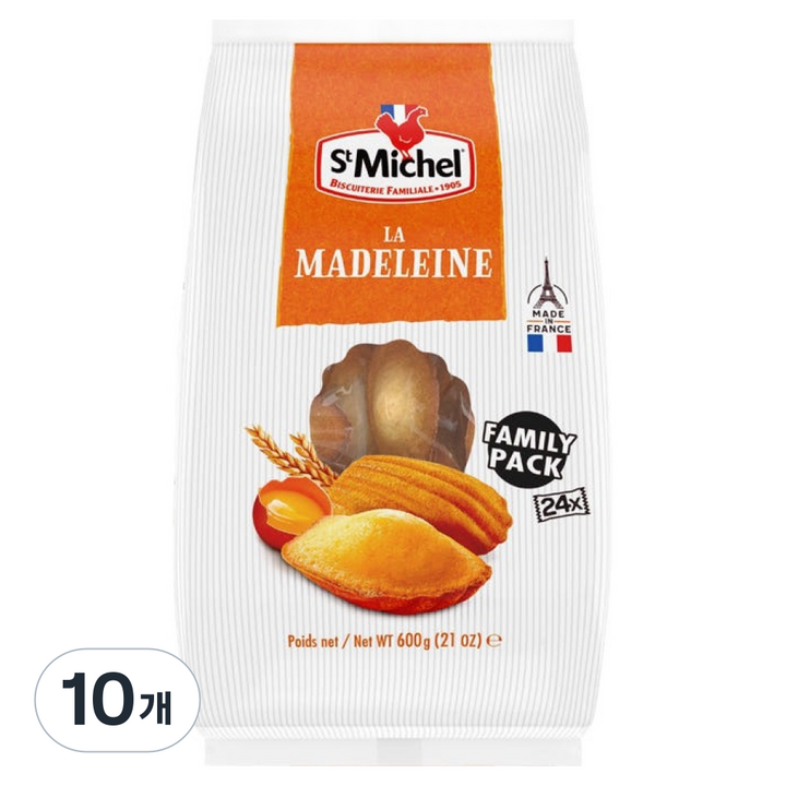 생미쉘 마들렝, 600g, 10개