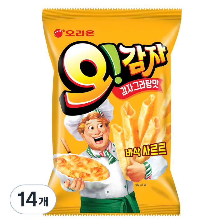 오리온 오감자 그라탕, 95g, 14개