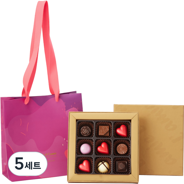라미엣라미 로망스 수제 초콜릿 세트, 5세트