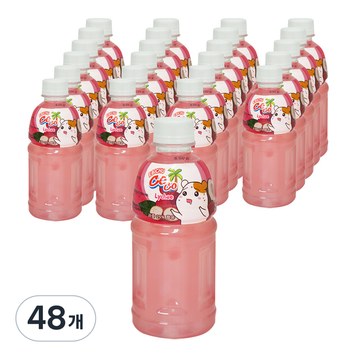 코코 리치주스, 320ml, 48개