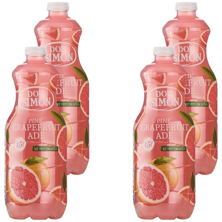 돈시몬 자몽 에이드, 1.5L, 4개