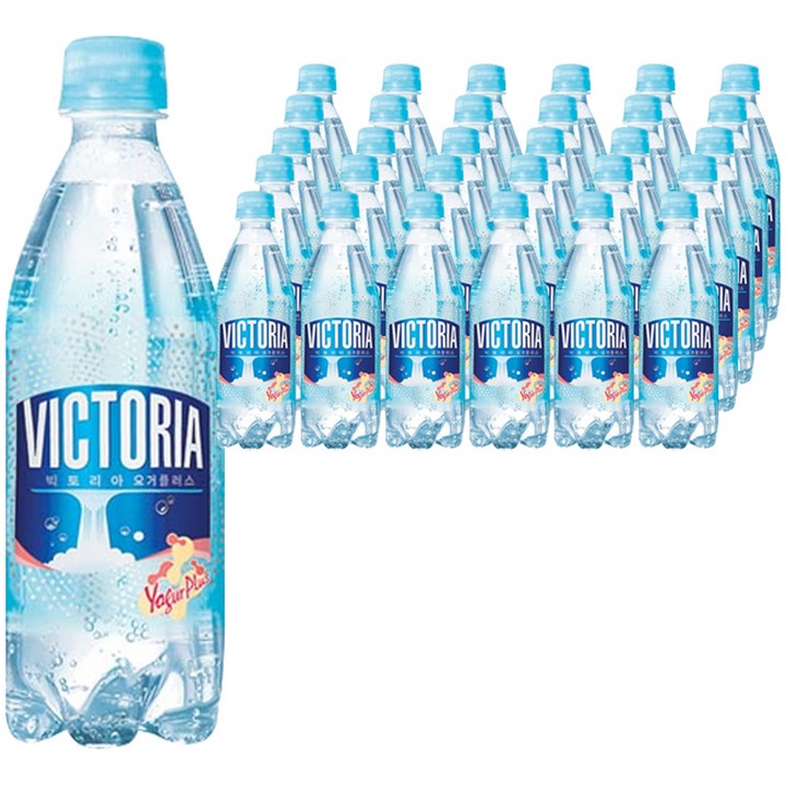 웅진 빅토리아 요거플러스 탄산음료, 40개, 500ml