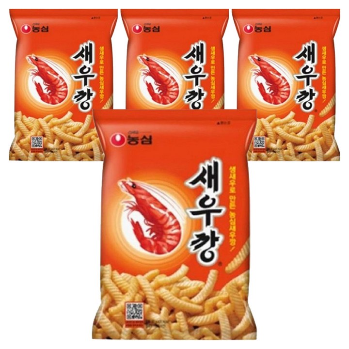 새우깡, 180g, 4개