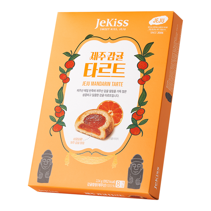 제키스 제주 감귤 타르트, 224g, 1개