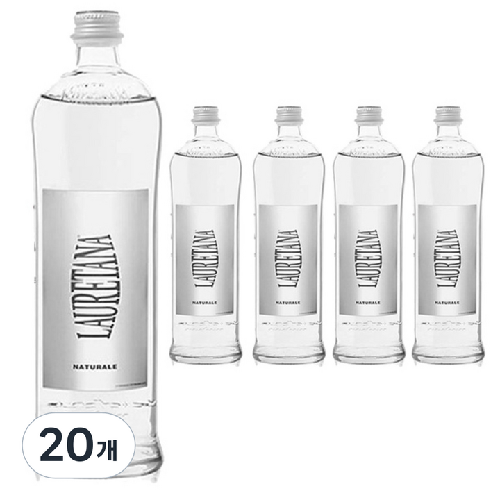 라우레타나 탄산수, 20개, 750ml