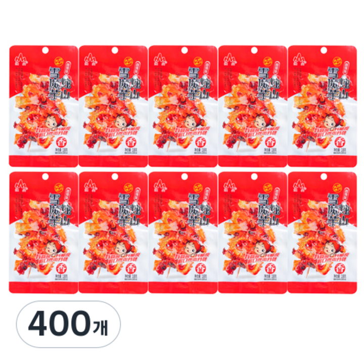 주샨 향라웨이 설곤약, 18g, 400개