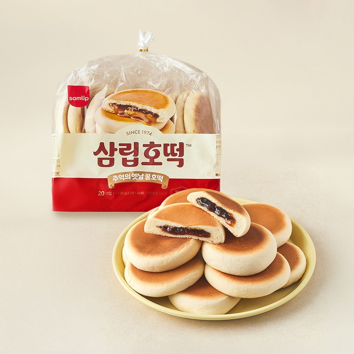 삼립 추억의 옛날 꿀호떡, 1.12kg, 1개입, 1개