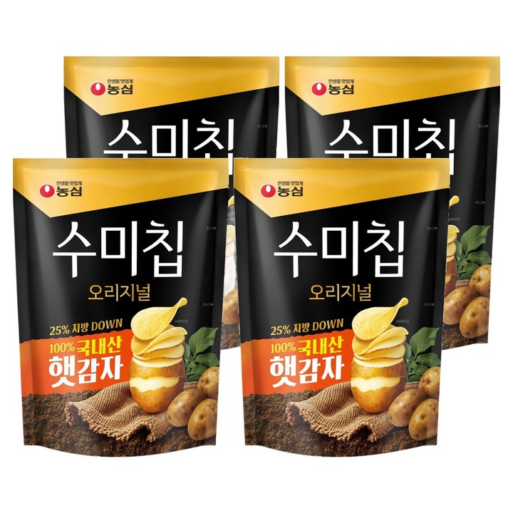수미칩 오리지널, 85g, 4개