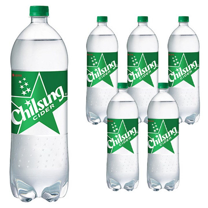 칠성사이다 페트, 2L, 6개