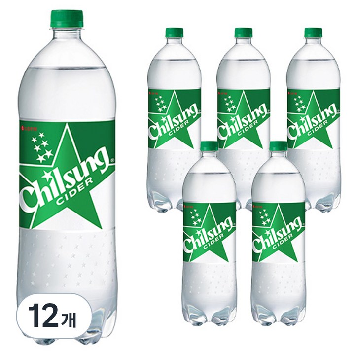 칠성사이다 페트, 2L, 12개