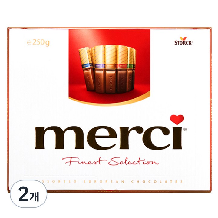 메르시 파이니스트 셀렉션 레드, 250g, 2개