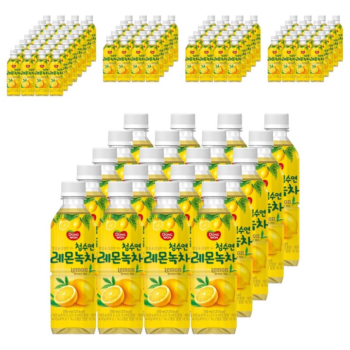 동원 청수연 레몬녹차, 350ml, 120개