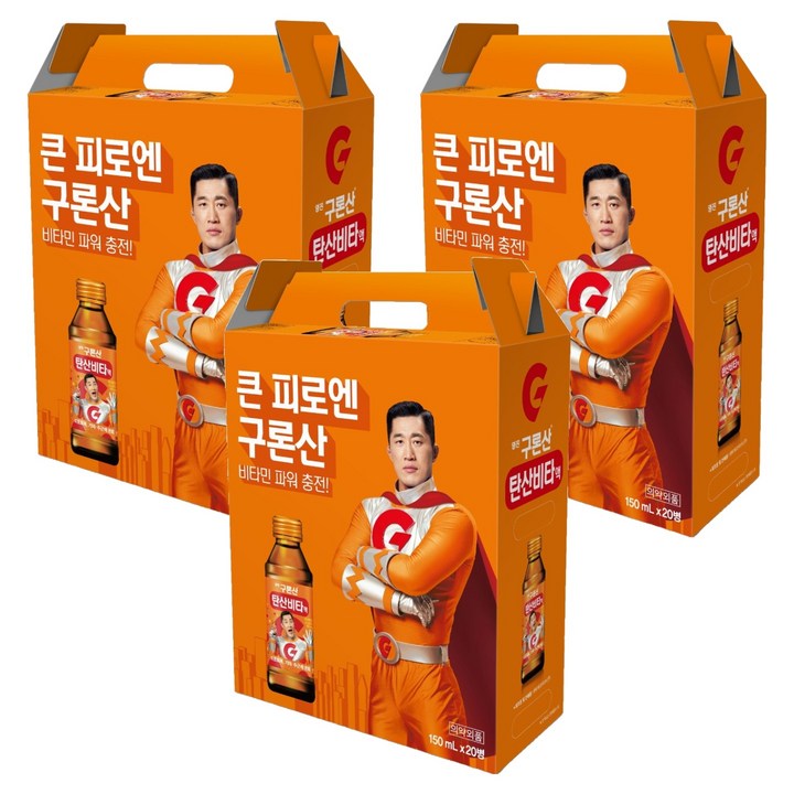 해태htb 구론산 영진 탄산비타액, 150ml, 60개