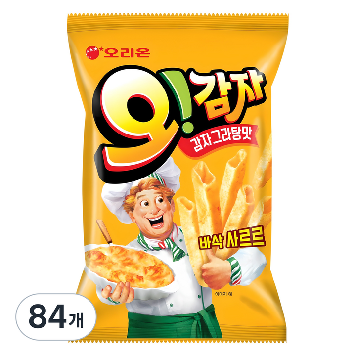 오리온 오감자 그라탕, 95g, 84개