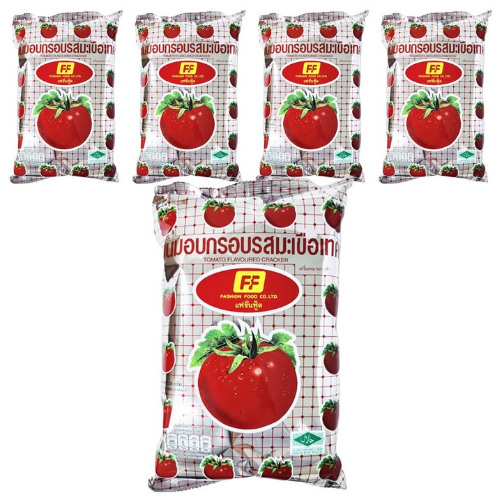 FF 토마토 플레이버 크래커, 5개, 58g