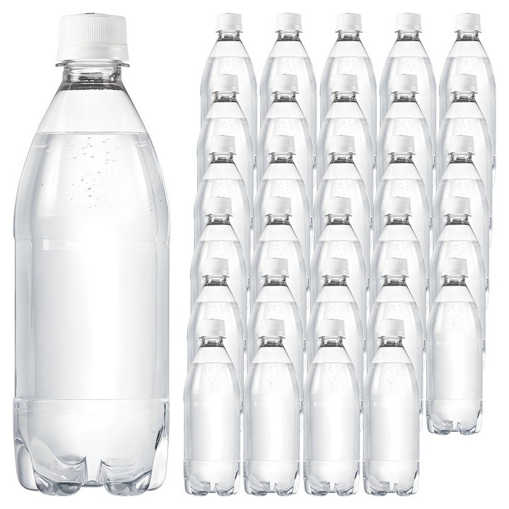 탐사 아쿠아 스파클링 플레인, 80개, 500ml