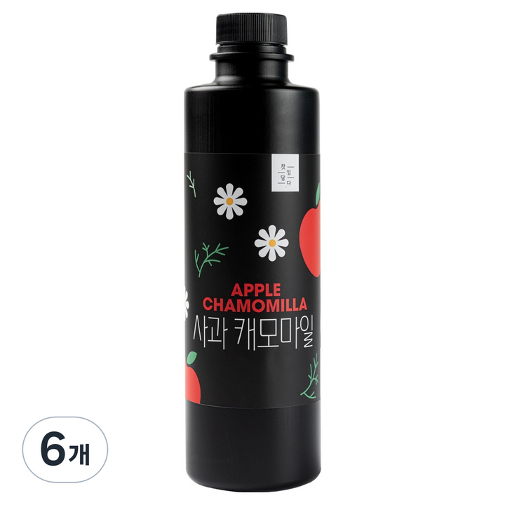 스위트컵 찻잎담다 사과 캐모마일, 6개, 1.2kg